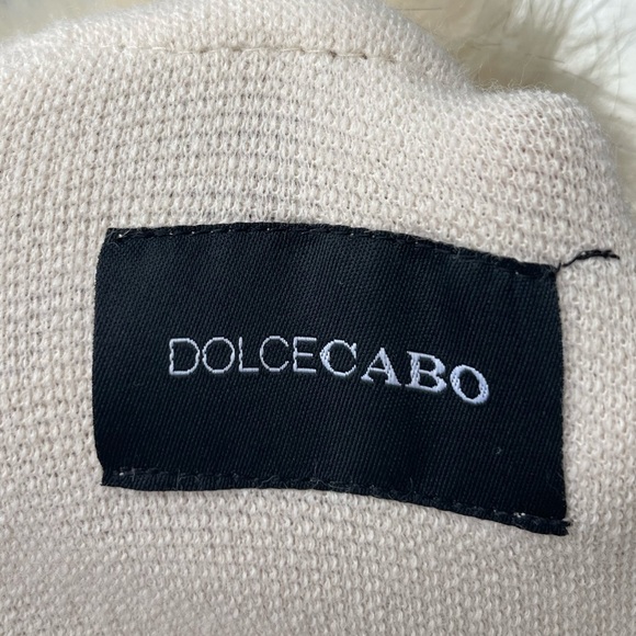 Dolce Cabo Faux Fur Cape Poncho L/XL - Picture 5 of 5